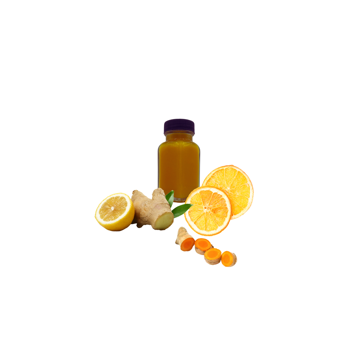Fierce Immunity Shot - (ginger, lemon, turmeric, orange)