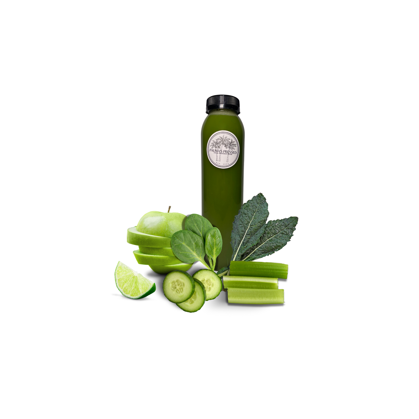 Green Zing - (green apple, celery, cucumber, kale, spinach, lime)